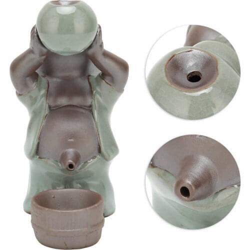 Backflow Incense Durable Incense Holder for Home Bedroom Living Room Office Yoga Sauna