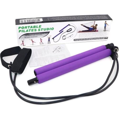 Resistance Band Yoga Elastic Pulling Rope Pilates Bar Exercise Fitness Multifunctional Chest Expander Arm Training Equipment