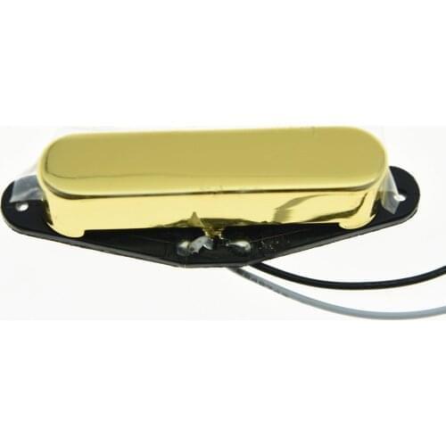 KAISH Gold Cover Alnico 5 Tele NECK Pickup Vintage Sound Pickups Fits for Telecaster