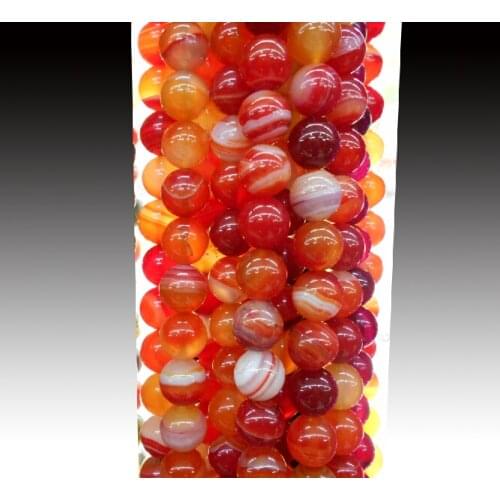 Red Beads Round Carnelian Selectable 4 6 8 10 mm