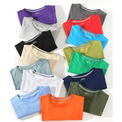 5XL T Shirts Men Women Clothing Cotton Summer Short Sleeve Solid Male Female Tshirts Top Tees O-Neck Plus Size Tee shirt MuLS