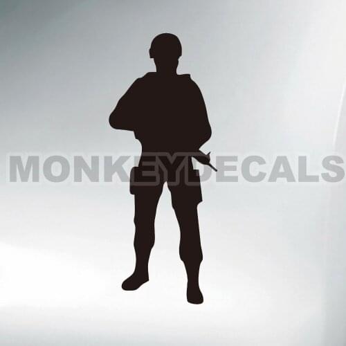 XGS DECAL Car decals soldier 20 x 8 cm car motorcycle truck ebike waterproof quality vinyl stickers