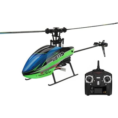 2018 New Hot WLtoys V911S 2.4G 4CH 6-Aixs Gyro Flybarless RC Helicopter RTF (In stock)