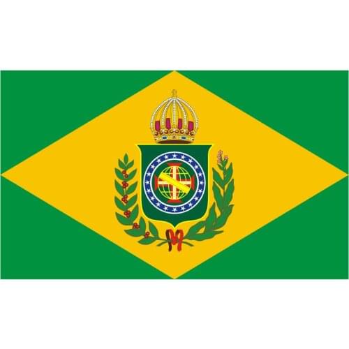 90x150cm 60x90cm Empire Of Brazil Star Flag 3ftx5ft Polyester