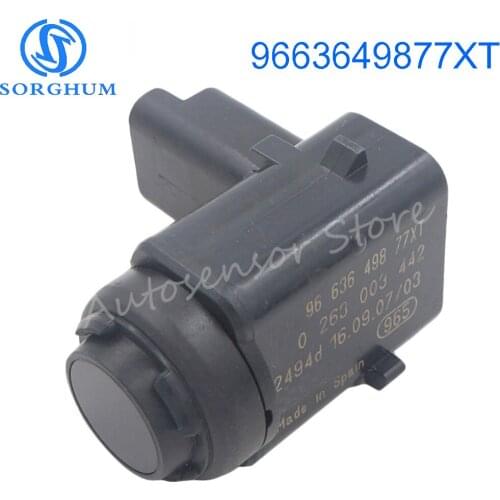 9663649877XT PDC Backup Parking Sensor For Peugeot 407 SW Citroen Renault PSA 0263003442