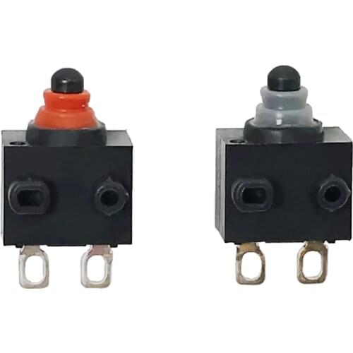 2PCS KINGHOR Waterproof Micro Switch Small Changeover Switch NC NO SPST IP67 Momentary Micro Limit Switch
