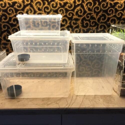 1PCS Pet Products Raising Box Is Suitable for A Live Crawler-box Spider A Frog-shaped A Pet-climbing and Feeding Insect Box