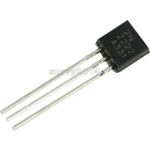 10PCS New 2N2222 2N2222A TO-92 TO 92 Transistor
