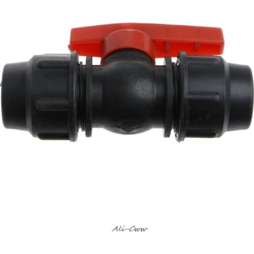 20mm/25mm/32mm Water Pipe Quick Valve Connector PE Tube Ball Valves Accessories