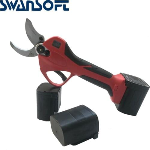 720W Electric Shears Electric Pruner 40MM Lithium Battery Electric Pruning Shear Orchard Scissors for Fruit Tree Garden