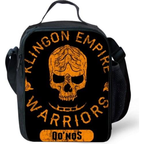 Lancheira Thermo Women Lunch Bag Skull Cute Cat Dog Insulated Girl Lunch Box for Kids Thermal Bag Lunchbox Food Picinic Handbag