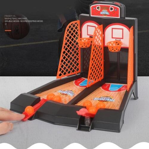 Desktop Basketball Mini Finger Basket Toy Sports Child Table Games Double Play Interaction Educational Toys for children Gift