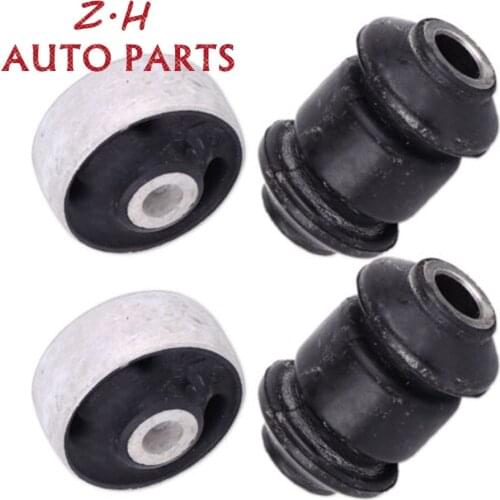 NEW 4Pcs Front Lower Control Arm Bushings Kit 1J0 407 181 For Audi A3 TT VW Beetle Jetta Golf Seat Leon Skoda Octavia 357407182