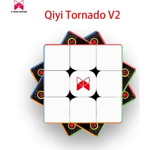 NEW Qiyi MoFangGe XMD Tornado V2 3x3 Magnetic Magic Cube Professional Speed Cube Puzzles Cubes Adjustable Toys for Child Puzzle