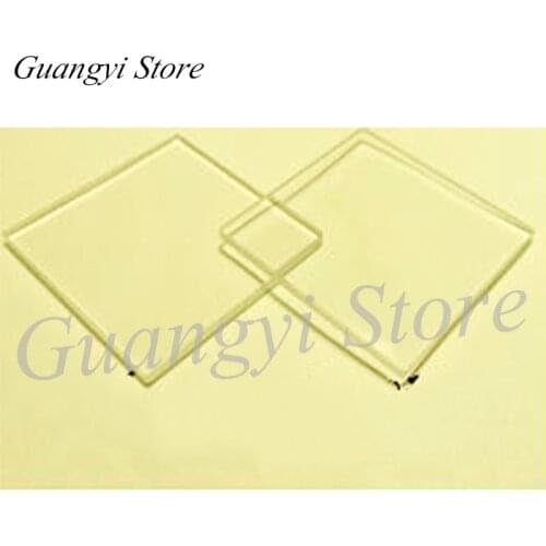 Quartz Glass Substrate-10*10*0.5 Quartz Glass Window Plate-Coating-Fine Polishing