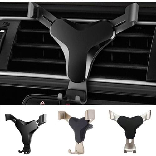 Universal Gravity Car Air Vent Mount Bracket Mobile Phone Stand Holder Cradle