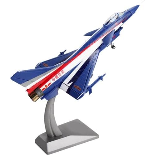 1/60 Scale China Airforce J-10 Fire Fang Fighter Air Force Diecast Aircraft Plane Model Alloy AirlineToy