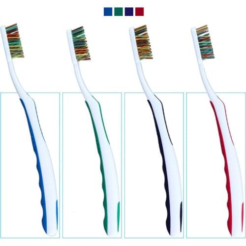 1pcs Hard Hair Toothbrush Dental Care Eco Friendly Tooth Brush Oral Care Remove Smoke Stains Coffee Stains Teeth Whitening