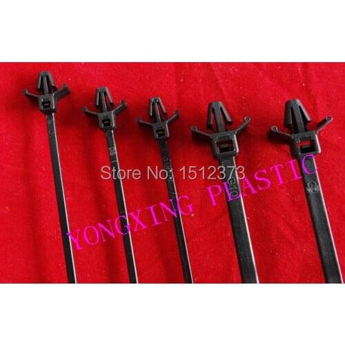 25pcs/bag Push cable tie 4.8x200self-locking nylon66 94V-2 Zip tie