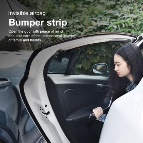 4 Pcs Car Door Protector Silicone Transparent Auto Edge Corner Guard Protective Bumper Sticker Vehicle Door Protector Accessory