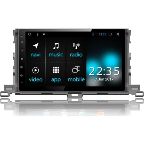 Android 9.0 Car Radio GPS Navigator Car Video Player For Toyota highlaner 20152016 2017 2019 IPS 10.1'' Touch Screen DVD GPS