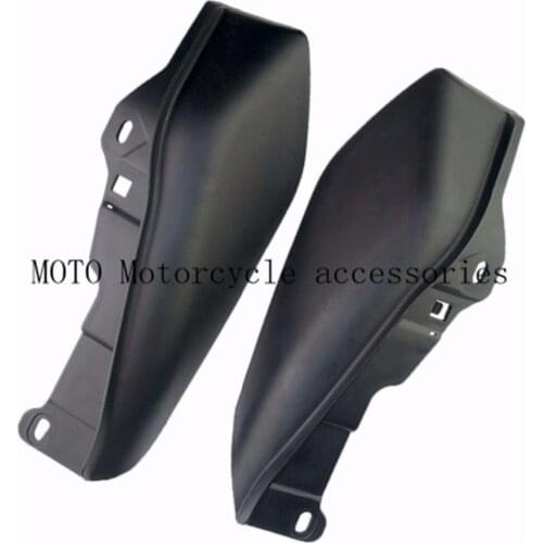 Motorcycle Matte Black Heat Shield Mid-Frame Air Deflector Trim for Harley Touring Street Glide FLHX 2009-2016 2015 2014 2013 12