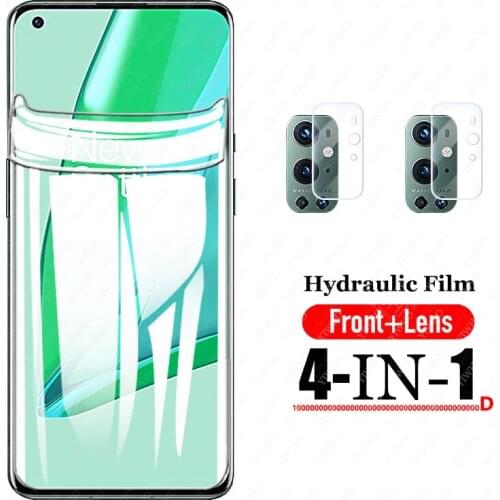 For Oneplus 9Pro Hydrogel Film for Oneplus 9 Pro 8t Plus Nord N100 N10 5g Case Protector One Plus 8 T Soft Camera Glass 1+ Cover