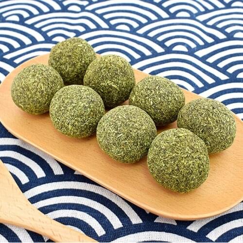 Pet Catnip Toys Edible Nature Polygonum Ball Safety Healthy Cat Mint Cats Home Chasing Game Toy Products Clean Teeth The Stomach