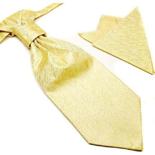 Neck tie set necktie ascot hanky mens ties sets Handkerchiefs Pocket square tower cravat