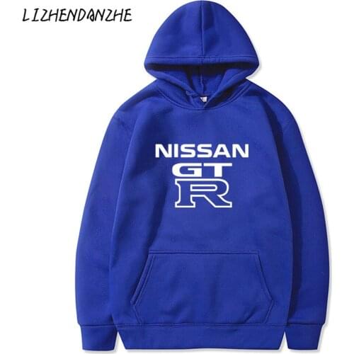 Nissan GTR Brand Mens Hoodies AUTO Spring Autumn Male Casual Hoodies Sweatshirts Men CAR and women Sweatshirt Tops 0143