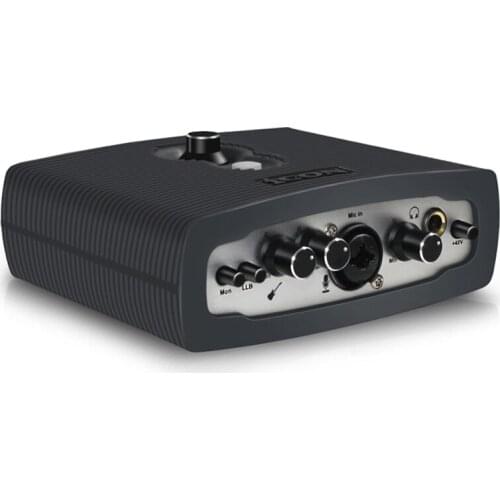 Upgraded ICON MICU Live 24-Bit 192KHz 2-In 2-Out USB Recording Interface Sound Card Direct connection with Smartphone, Tablet