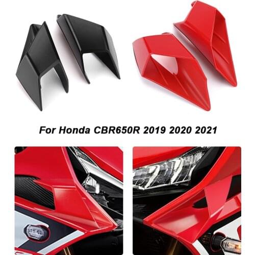 Motorcycle Fairing Winglets For CBR650 CBR 650R 650 R 2019 2020 Fairing Winglets Side Wing Protection Cover For CBR650 CBR 650