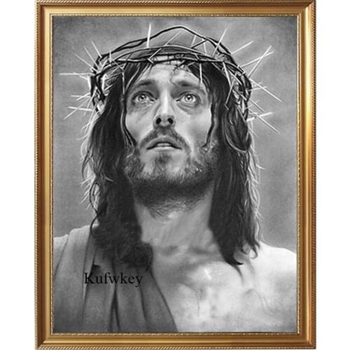 Full square Diamond Embroidery Jesus 5d diy Diamond Painting Cross Stitch Religious Jesus Full Drill diamond mosaic 3d pictures