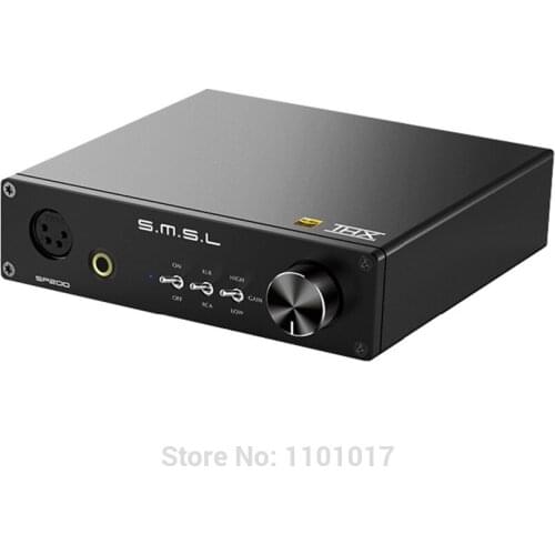 SMSL SP200 THX AAA 888 Technology Balanced Headphone Amplifier AMP with XLR RCA Input HIFI EXQUIS