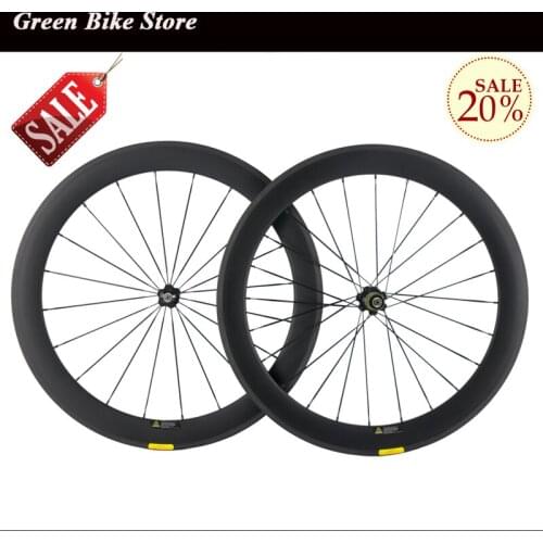 Carbon Wheels 700C Carbon 60mm Depth 23mm Bicycle Bike Rims Carbon Rims UD Matt road wheelset cllincher