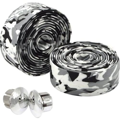 1 Pair Bicycle Handlebar Tape with Anti-slip Durable Synthetic Sponges 2021