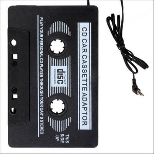 KPHRTEK 1PC Car Audio Cassette Tape to 3.5mm AUX Audio Adapter Converter for MP3 iPod CD DVD