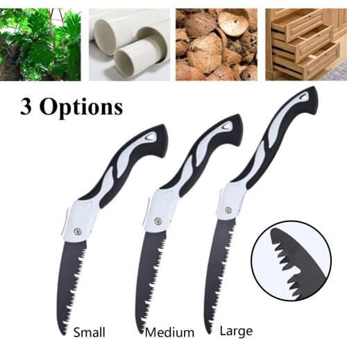 1PCS Folding Saw Woodworking Quick Folding Saw Household Small Hand-Held Saw Wood Camping Garden Pruning Tools