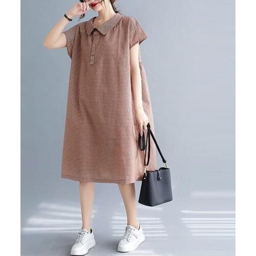 Летние платья в клетку BORISOVICH China At AliExpress