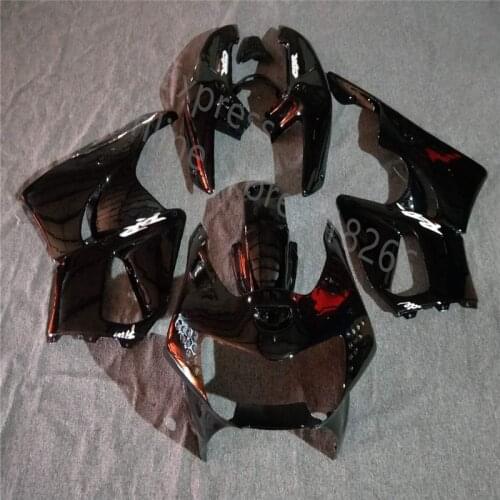 Black motorcycle fairing for honda CBR600F3 1997 1998 Full fairing kits CBR600 F3 1997 1998 ABS fairing