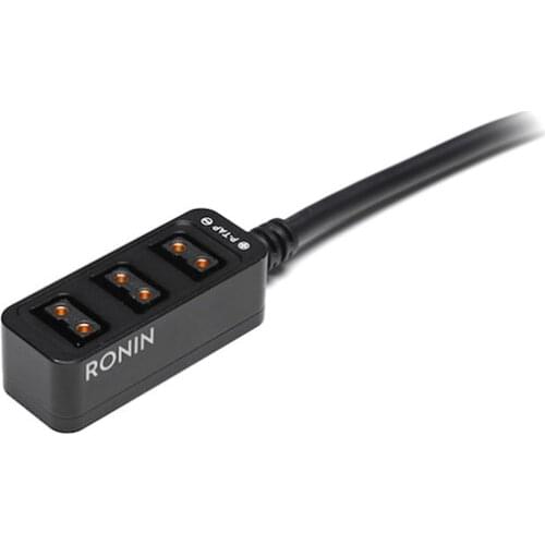 DJI Ronin 2 Triple P-TAP Breakout Box onnecting the Triple P-TAP Breakout Box to the 14.4 V port on the Power Hub original