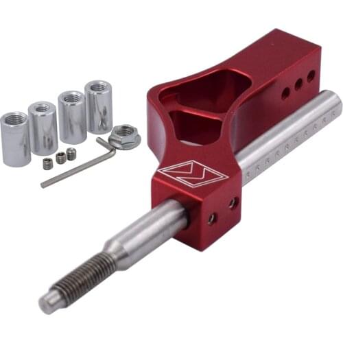 Jdm Style Aluminum Gear Shift Knob Extender Adjustable Shifter Lever Fit Universal Car Accessories