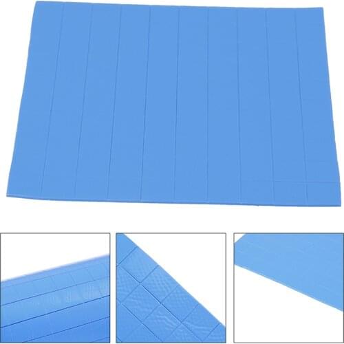 100Pcs/Sheet Conductive Heatsink Plaster Grease Paste Adhesive Computer PC Fan Cooler Silicone heat sink GPU CPU Thermal Pads