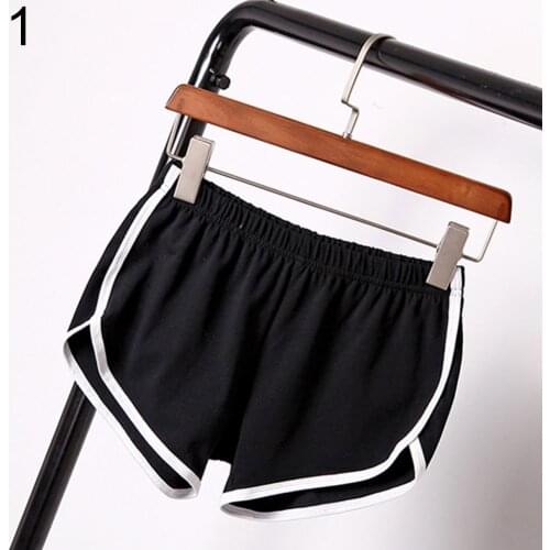 Summer Women Girls Sports Shorts Running Gym Beach Casual Workout Fitness Short Soild Color Casual Loose Fashion Ladies Shorts