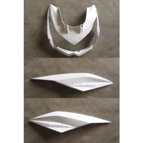 New For KAWASAKI Z1000 Z 1000 2010 2011 2012 2013 10 11 12 13 Motorbike moto Unpainted Front Upper Nose Injection Fairings