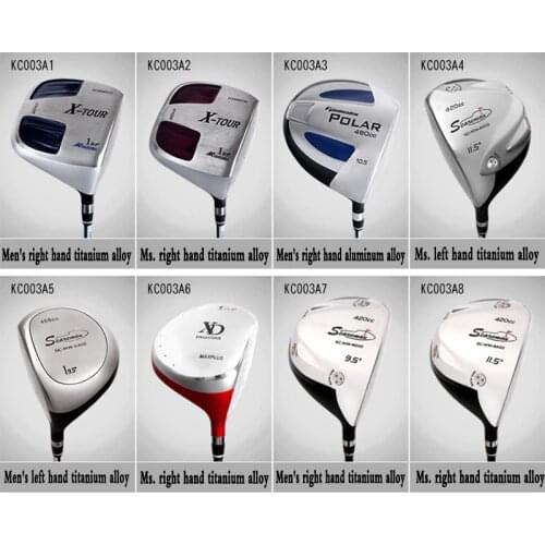 Pgm golf Sports clubs men/women No. 1 wood titanium alloy left/right Wooden pole golf driver