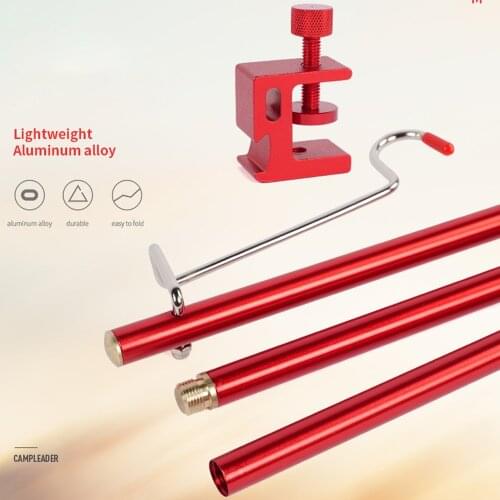 Camping Hangings Light Fixing Stand Camping Lamp Bracket Lamp Holder Lamp Holder Lantern Stand Bracket Holder Hangings Rack