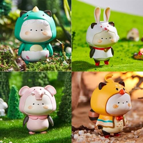 POP Forest Series Collectible Cute Blind box Kawaii toy figures mystery blind box surprise Toys for adults Girl free shipping