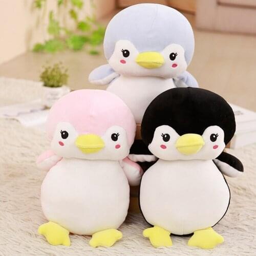 1pcs 30cm Cute Animal Soft Penguin Plush Toy Stuffed Doll Holiday Presents For Children Kids Bedroom