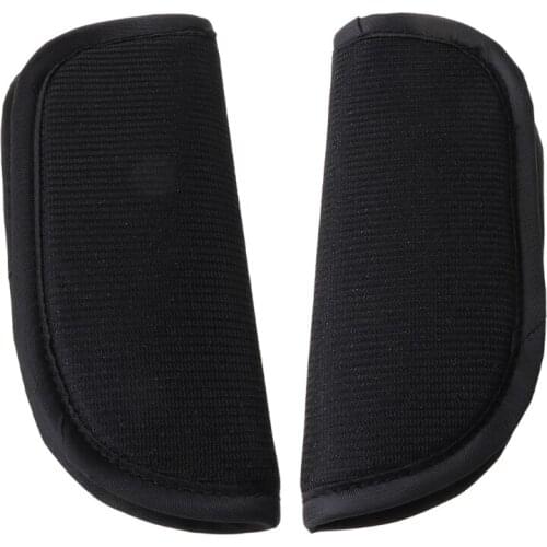 2 Pcs Universal Baby Stroller Belt Cushion Car Seat Strap Vehicle Shoulder Cover Q1FE
